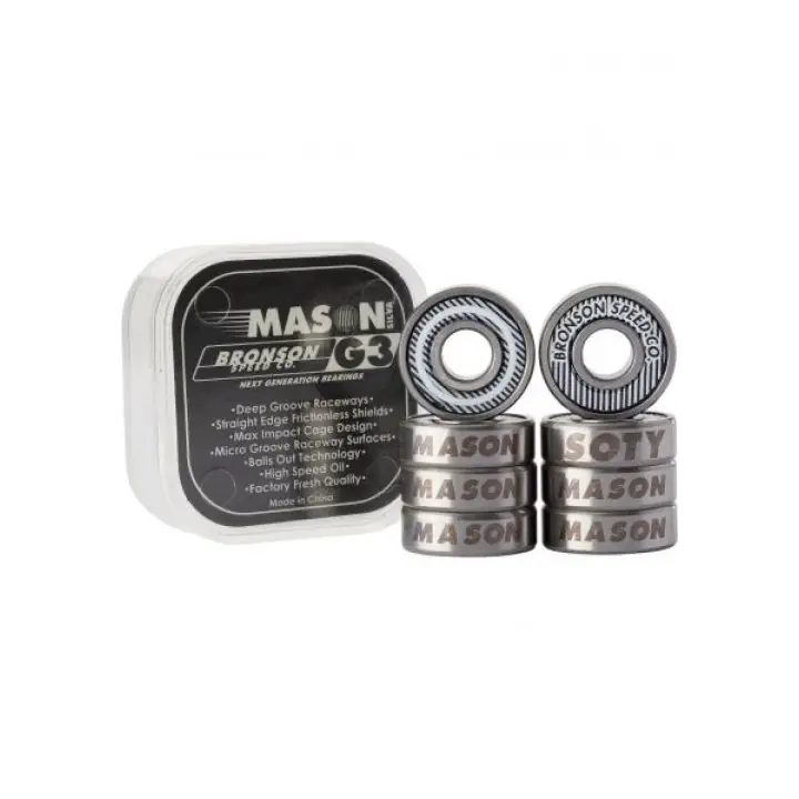 Bronson Speed Co. Mason Silva G3 Pro skateboard lagers