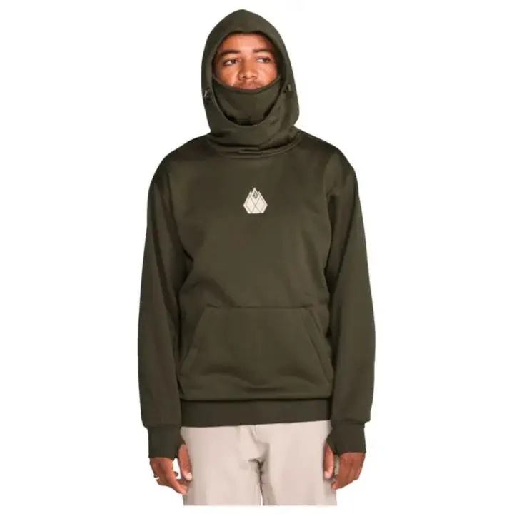 Volcom Hydro Riding Hoodie Dark Green