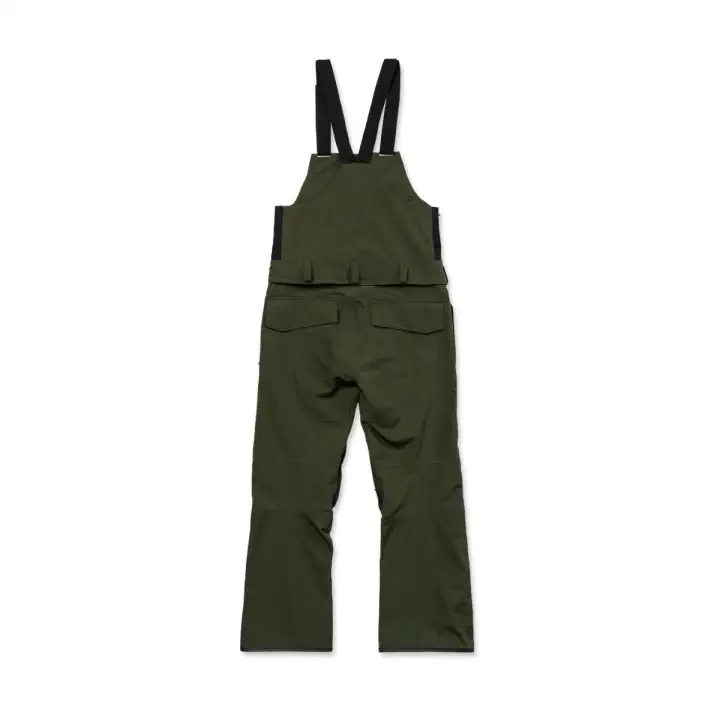Volcom Roan Bib Overall Dark Green
