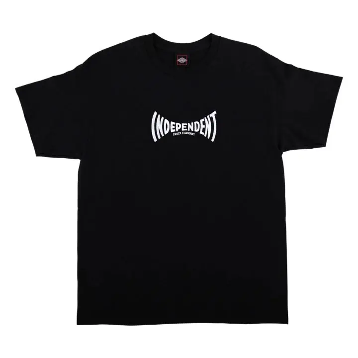 Independent Embroidered Span t-shirt black