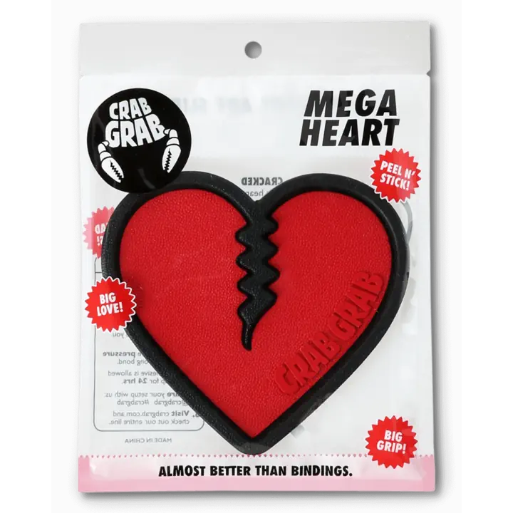 Crab Grab Mega Heart Red