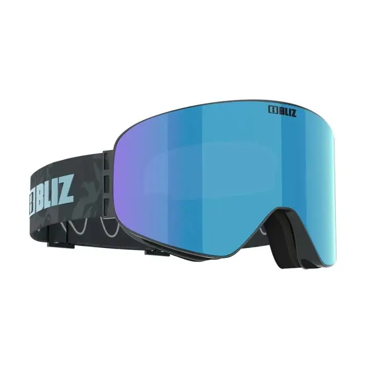 Bliz Flow Matte Grey Smoke ice  Blue Multi