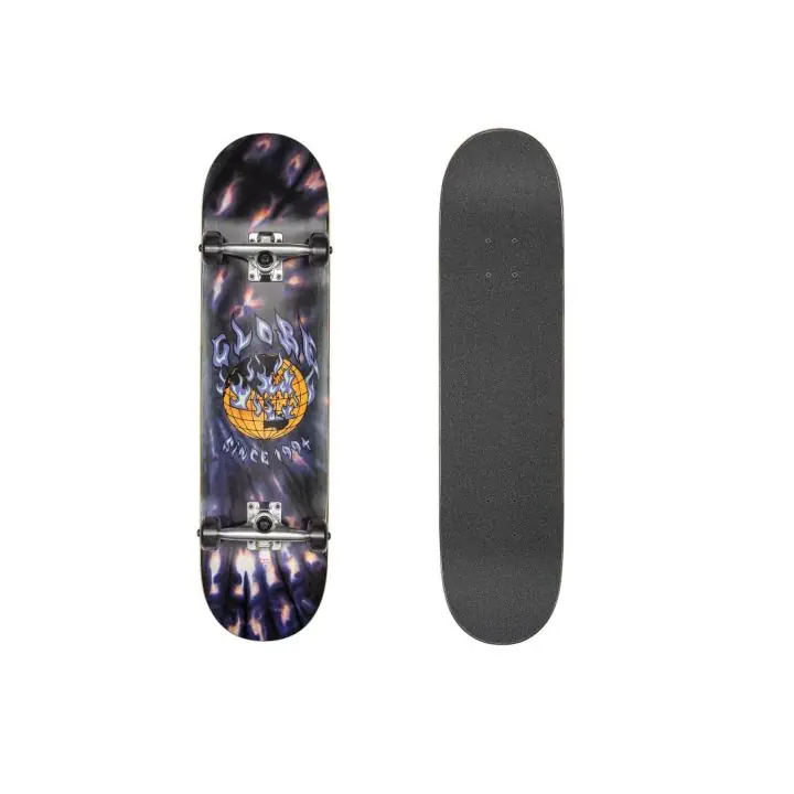 Globe G1 Ablaze 8.0 compleet skateboard black dye