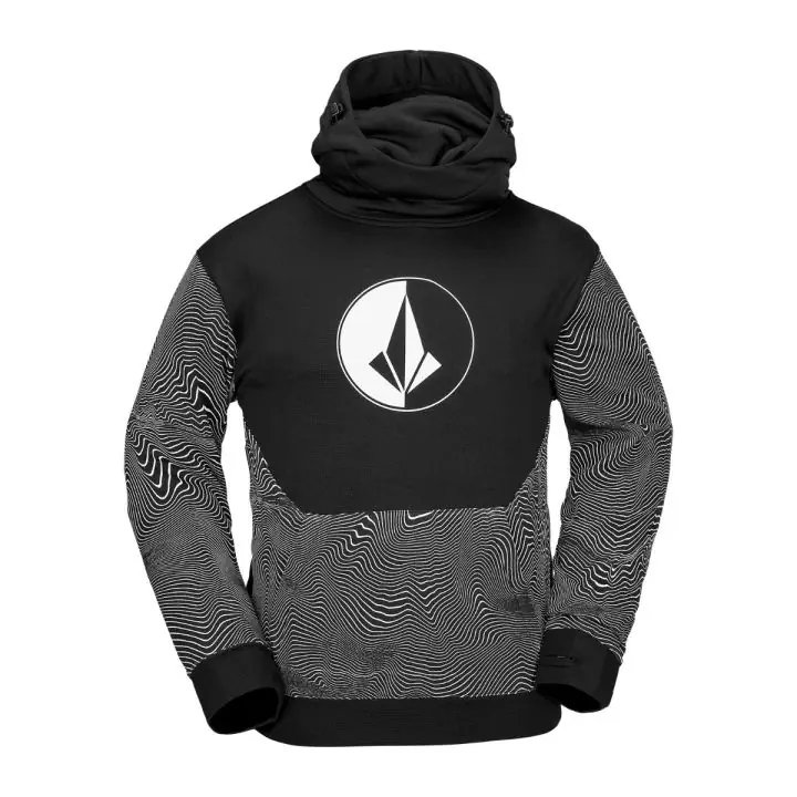 Volcom Hydro Riding Hoodie black print