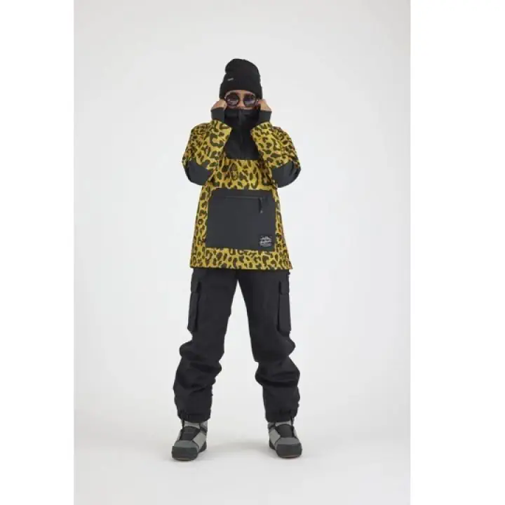 Airblaster women's Freedom Pullover Leopard Shimmer