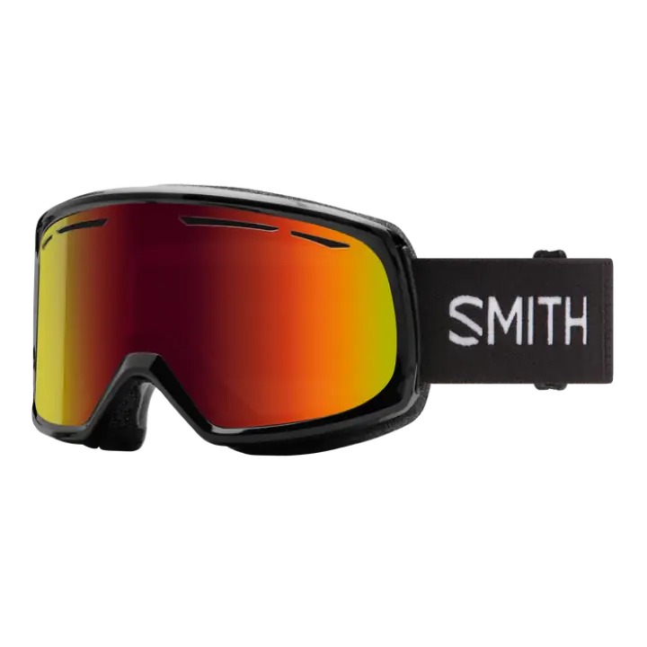 Smith Drift Black - Red Solx Mirror Antifog