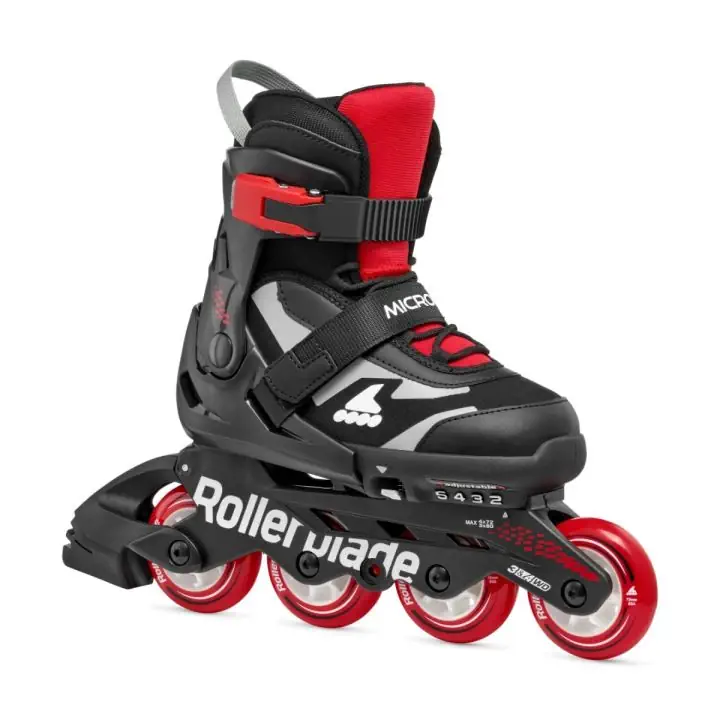 Rollerblade Microblade Kids Inline Skates black / red
