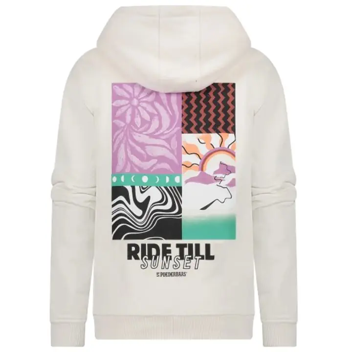 Poederbaas Arty Hoody Women Off White