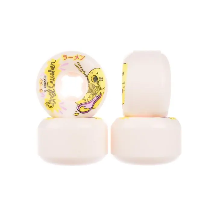 OJ Wheels 54mm Axel Crusher Ramen Elite Mini Combo 101A skateboardwielen pink