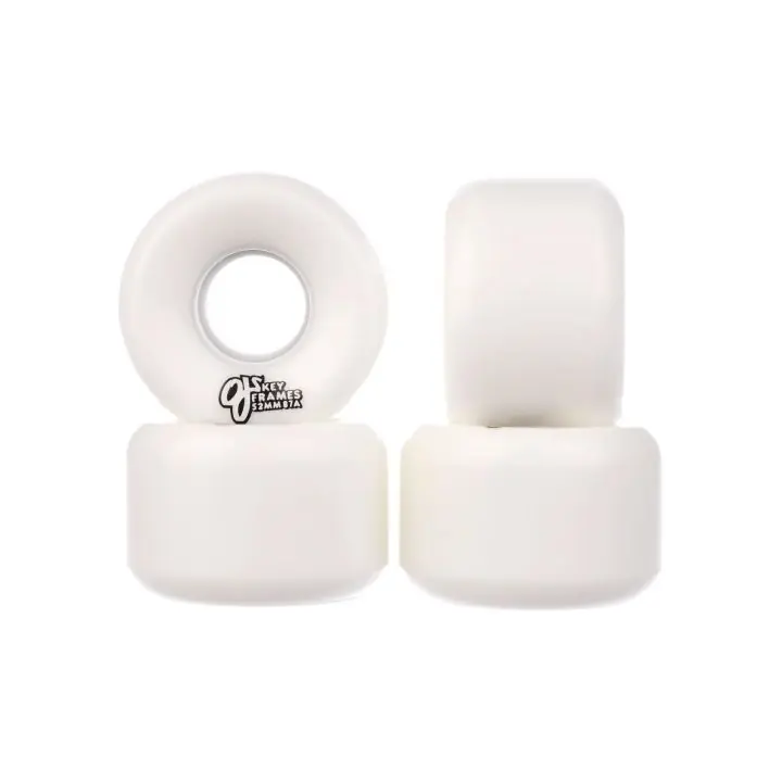 OJ Wheels 56mm Plain Jane Keyframe 87a skateboardwielen white