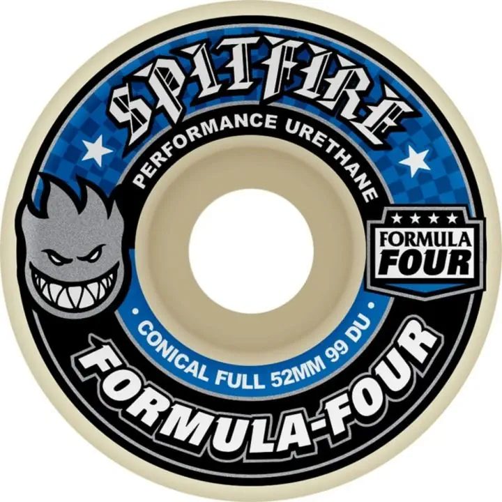 Spitfire Formula four full conical 99D skateboardwielen 54mm