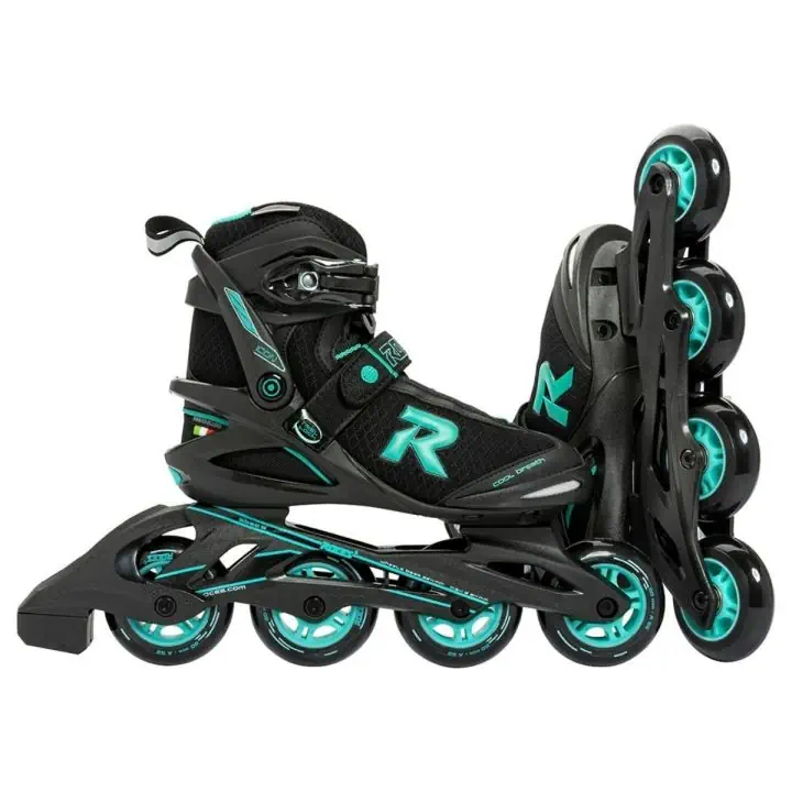 Roces Icon W 80 inline skates black / aqua
