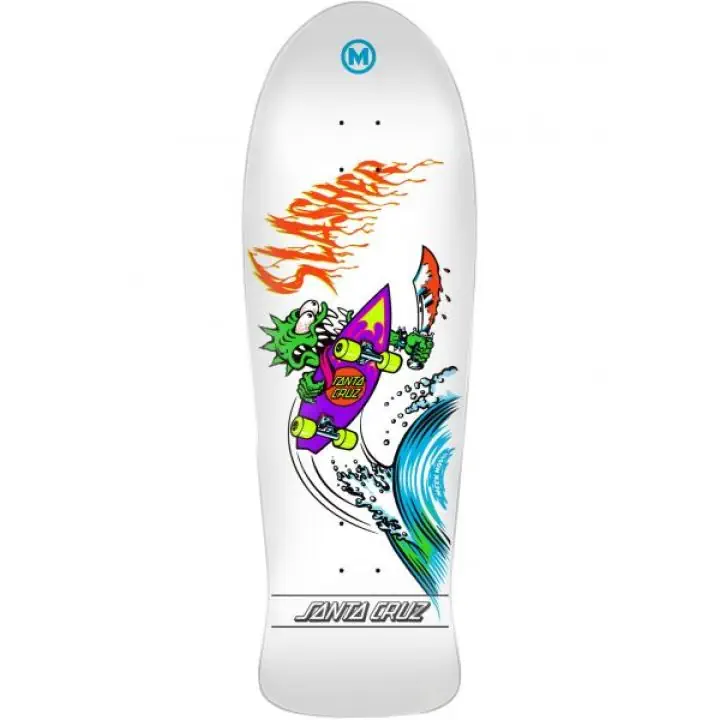 Santa Cruz Meek OG Slasher Reissue 10.1" oldschool skateboard deck