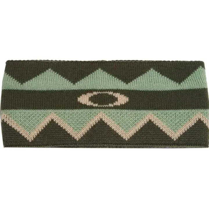 Oakley Alpine Headband green norway pattern