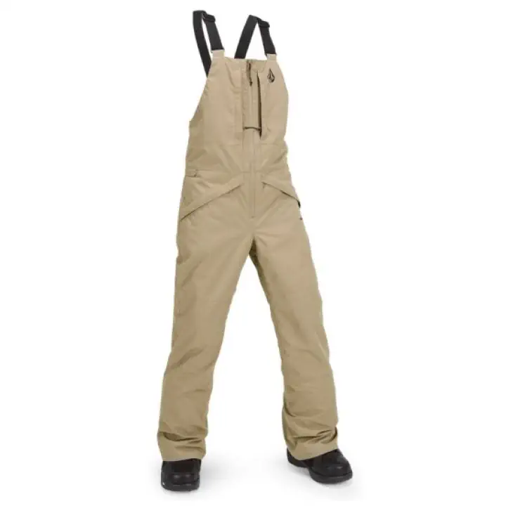 Volcom Barkley BIB kidspants dark khaki