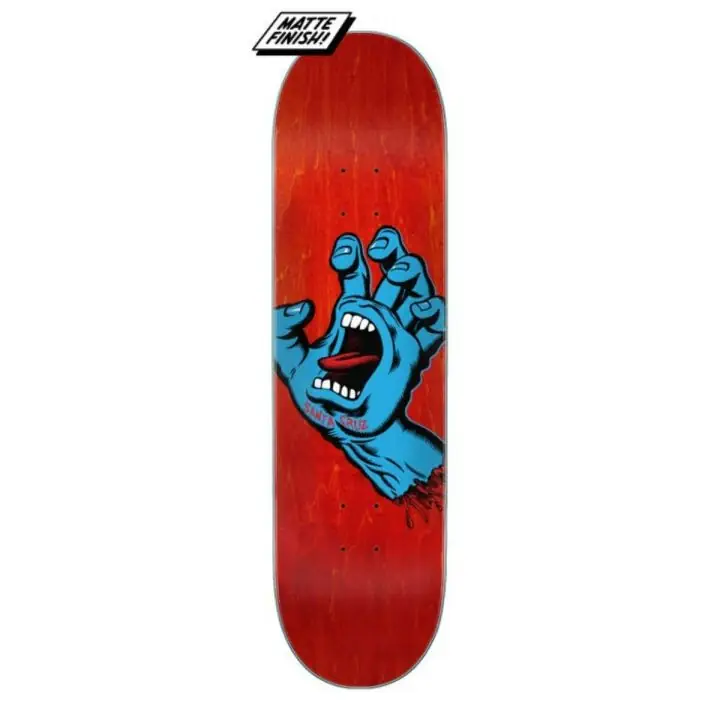 Santa Cruz Screaming Hand 8.0" skateboard deck