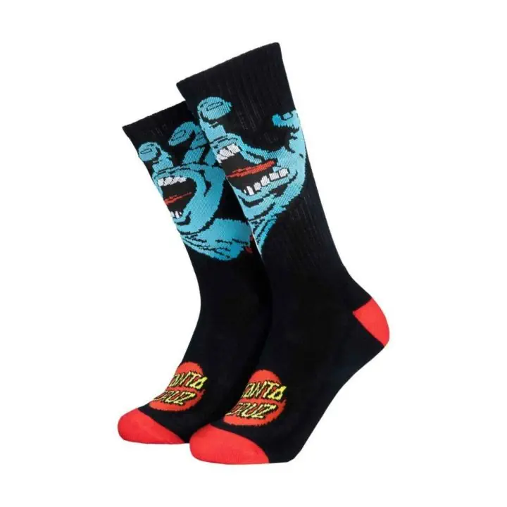 Santa Cruz Screaming Hand sock black