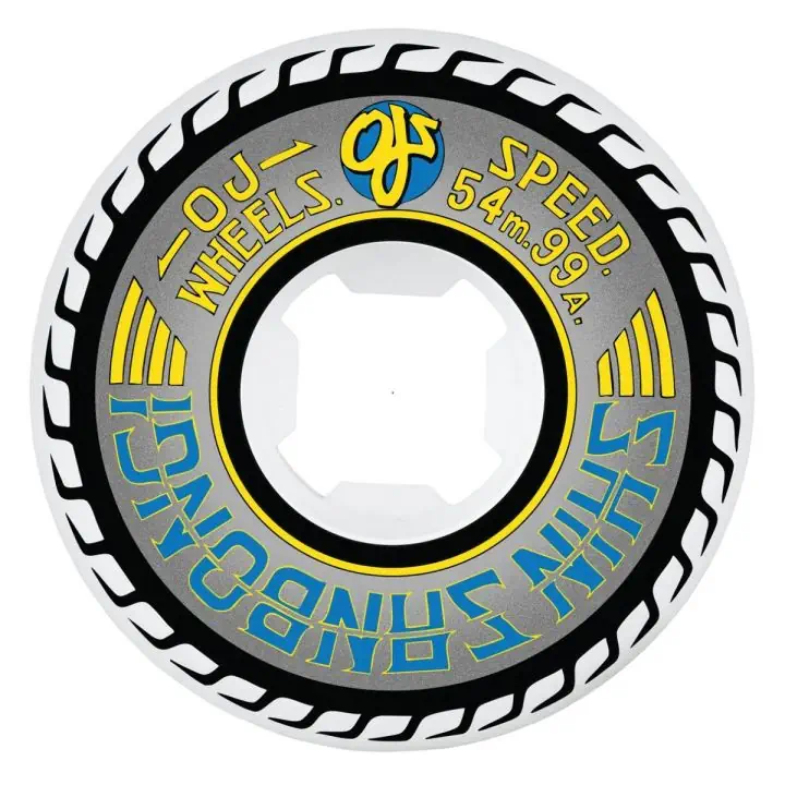 OJ Wheels Shin Sanbongi Mini Combos 54mm 99A skateboard wielen