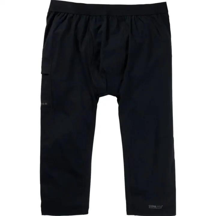 Burton Midweight X Base Layer Three Quarter Boot Pants true black