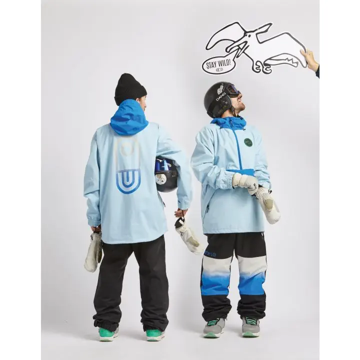 Airblaster Max Trenchover anorak jacket Max blue