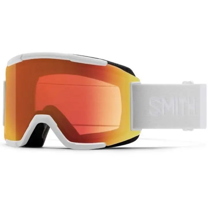 Smith Squad White Vapor Chromapop Photochromic Red Mirror