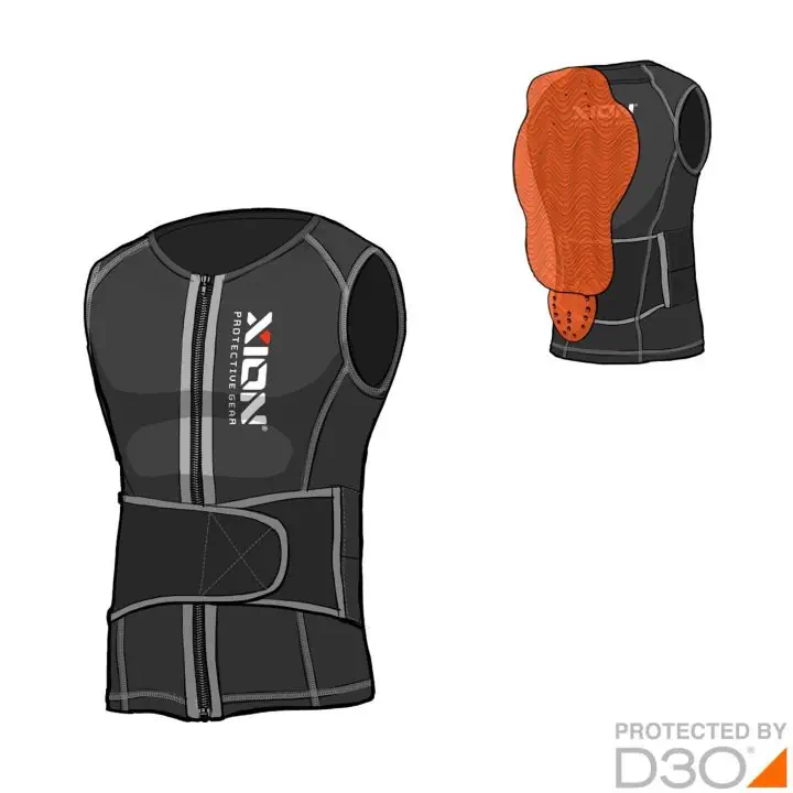 Xion Protective Gear Nosleeve Vest Freeride Men