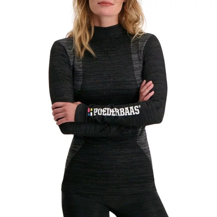 Poederbaas\u0020Technical\u0020thermo\u0020shirt\u0020women\u0027s\u0020black