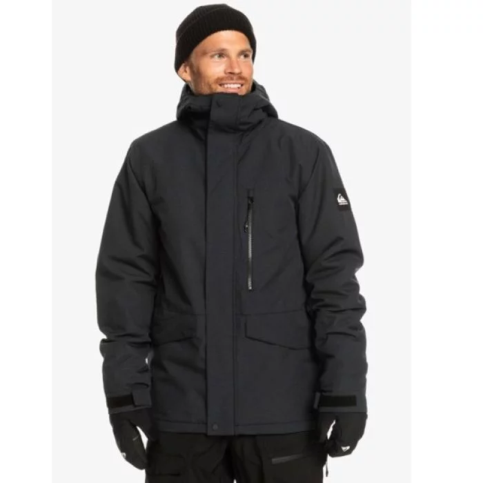 Quiksilver\u0020Mission\u0020Solid\u0020Jacket\u0020Black