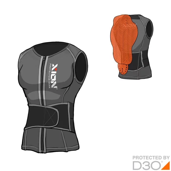 Xion\u0020Protective\u0020Gear\u0020Nosleeve\u0020Vest\u0020Freeride\u0020Women