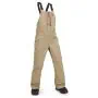 Volcom\u0020Barkley\u0020BIB\u0020kidspants\u0020dark\u0020khaki
